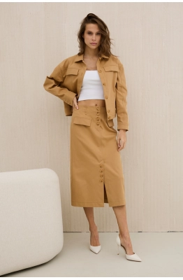 Костюм DAVA 0163 беж 