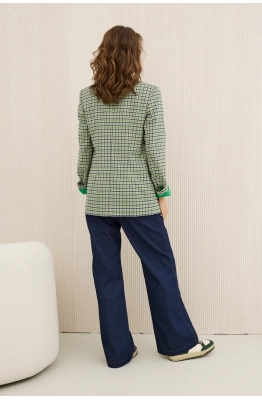 Жакет DAVA 3131 зелено-синий Жакет DAVA 3131 зелено-синий