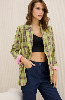 Жакет DAVA 3131 желто-розовый 