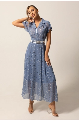 Платье Golden Valley 44045 голубой   