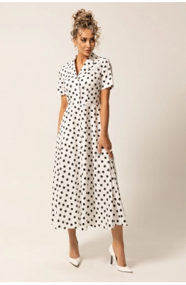 Платье Golden Valley 4926-1 молочный 