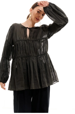 Блуза ELLETTO LIFE 3714 зеленый 