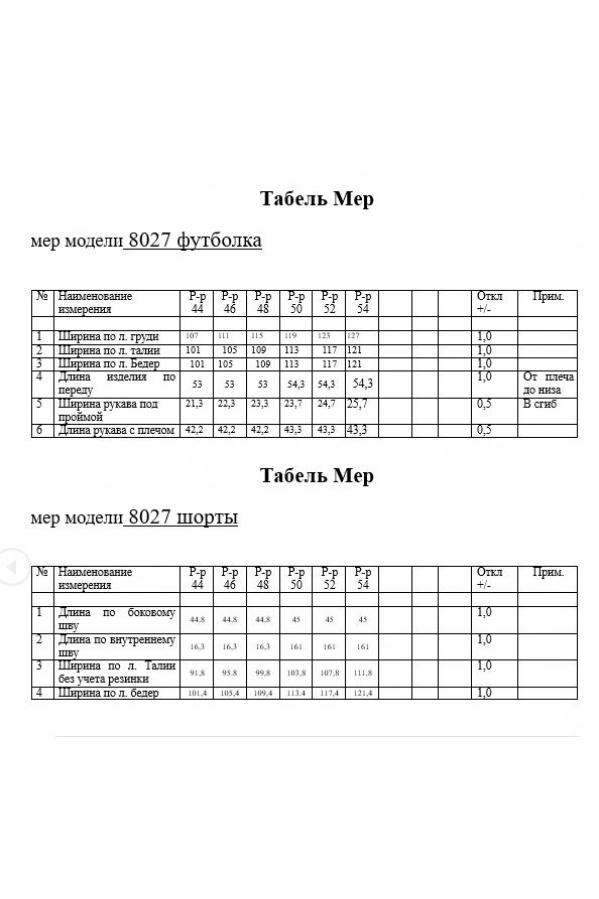 Комплект KaVari 8027.1