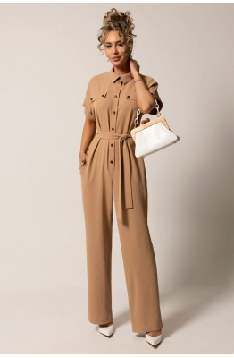 Комбинезон Golden Valley 1111-1 темно-бежевый 