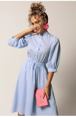 Платье Golden Valley 44005-1 голубой Платье Golden Valley 44005-1 голубой