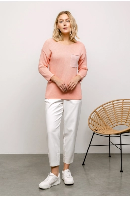 Джемпер RomGil РВ0085-ХЛ2 розовый персик Джемпер RomGil РВ0085-ХЛ2 розовый персик