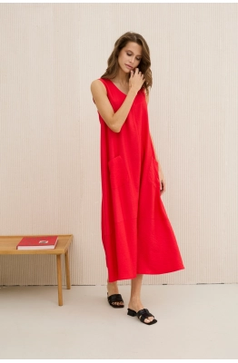Платье DAVA 1141 красный  