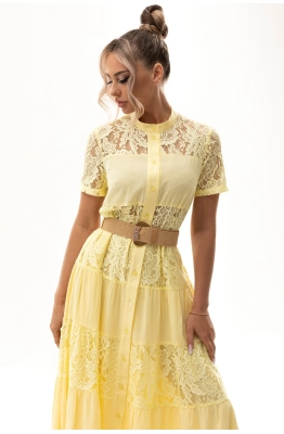 Платье Golden Valley 4917-1 желтый 