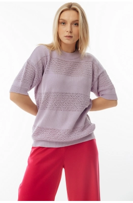 Джемпер RomGil ТЗ721Х светло-сиреневый 