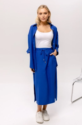Юбка RomGil ТК132ЛП ярко-синий 