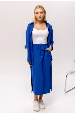 Юбка RomGil ТК132ЛП ярко-синий 