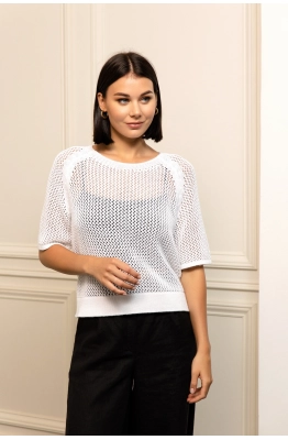 Джемпер RomGil РВ0045-ХЛ4 белый 