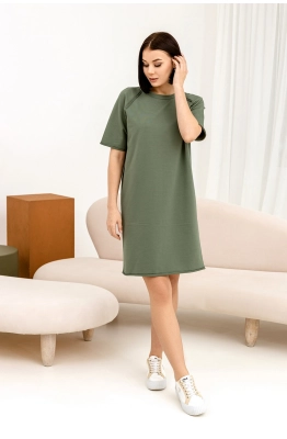 Платье RomGil РП0012-ХЛ4 темно-зеленый 