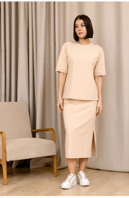 Костюм RomGil РП0017-ХЛ4 крем-брюле 