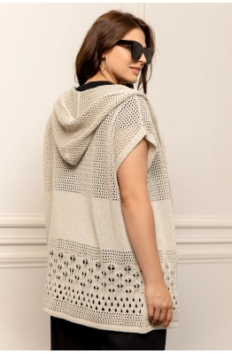 Кардиган RomGil РВ0052-ЛЕ4 светло-бежевый 