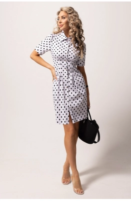 Платье Golden Valley 44002 бело-черный 