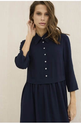 Платье DAVA 1172 темно-синий 