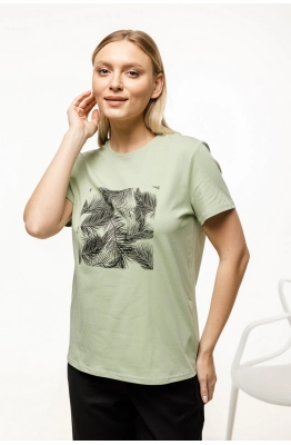 Джемпер RomGil РП0023-ХЛ4 светло-оливковый