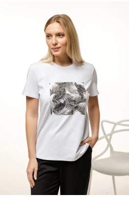 Джемпер RomGil РП0023-ХЛ4 белый 