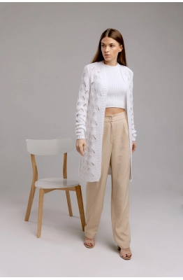 Кардиган RomGil ТЗ197 белый Кардиган RomGil ТЗ197 белый