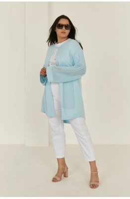 Кардиган RomGil ТЗ860ХА бледно-голубой 