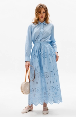 Юбка EOLA 2630.1 голубой  