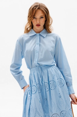 Блуза EOLA 2631 голубой 