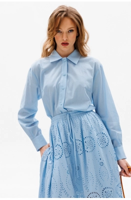 Блуза EOLA 2631 голубой 