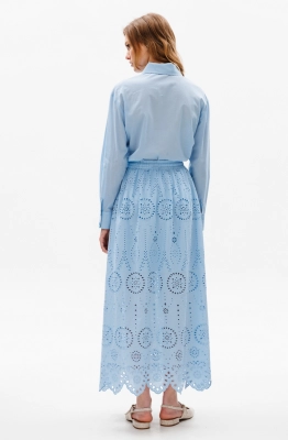 Блуза EOLA 2631 голубой 