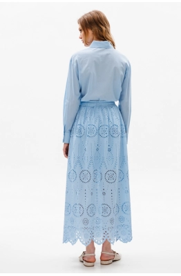 Блуза EOLA 2631 голубой 