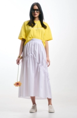 Юбка MilMil 1117 Киото белый 