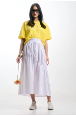 Юбка MilMil 1117 Киото белый 