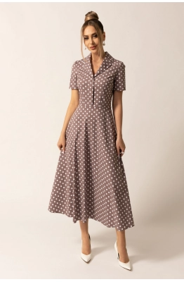 Платье Golden Valley 4926-2 коричневый 