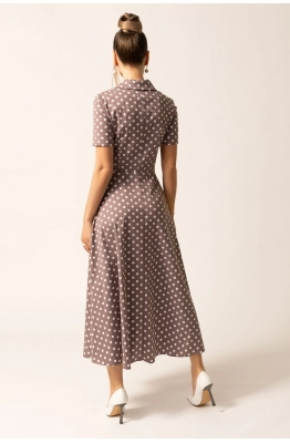 Платье Golden Valley 4926-2 коричневый Платье Golden Valley 4926-2 коричневый