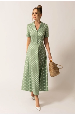 Платье Golden Valley 4926-2 зеленый 