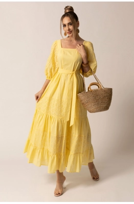 Платье Golden Valley 44117 желтый 