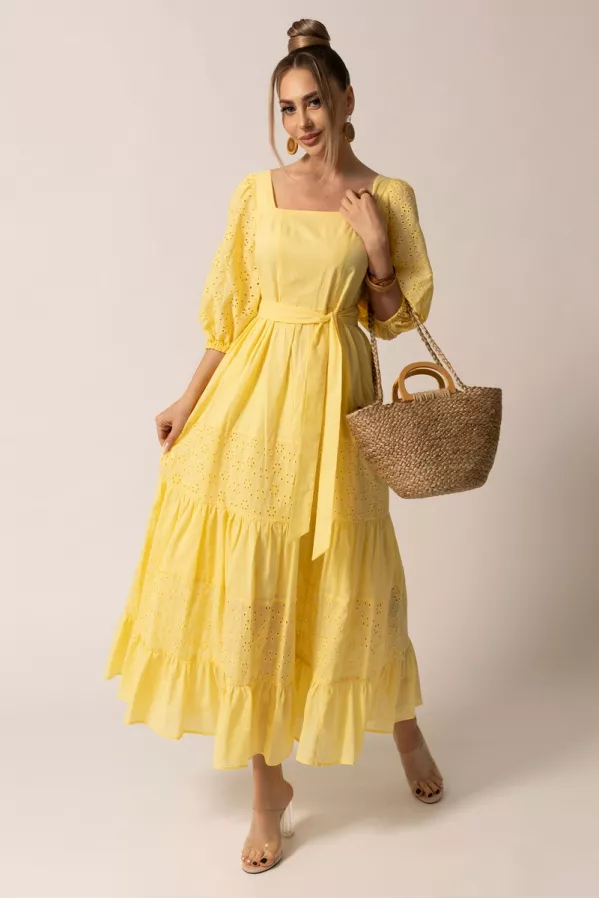 Платье Golden Valley 44117 желтый 