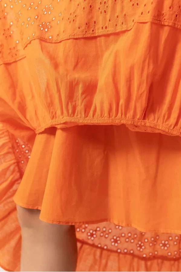 Платье Golden Valley 44117 оранжевый 