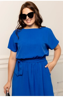 Платье RomGil РТ0020-ПЭ4 ультрамариновый Платье RomGil РТ0020-ПЭ4 ультрамариновый