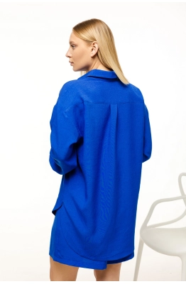 Блуза RomGil РТ0022-ПЭ4 ультрамариновый