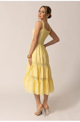 Платье Golden Valley 4987-1 желтый 