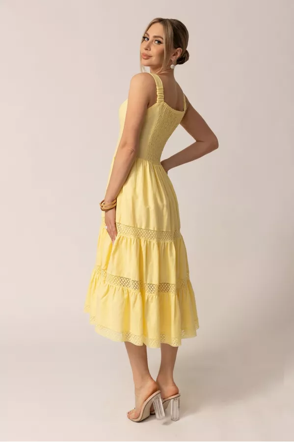 Платье Golden Valley 4987 желтый 