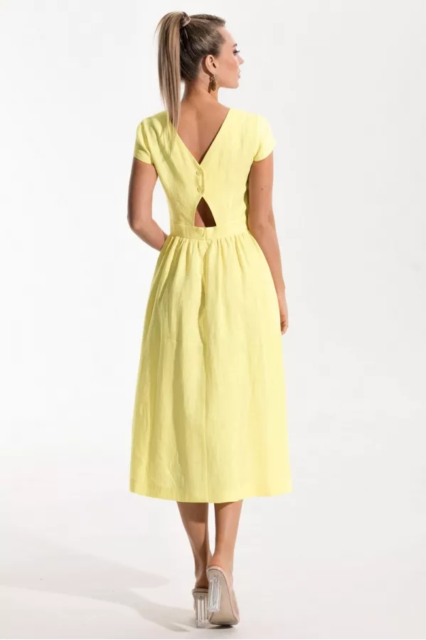 Платье Golden Valley 4805-2 желтый 