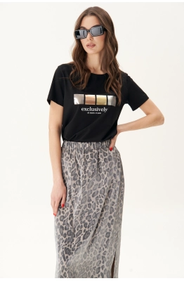 Футболка Фантазия Мод 4829 черный 