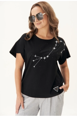 Футболка Фантазия Мод 4810 черный 