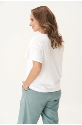 Футболка Фантазия Мод 4810 белый  Футболка Фантазия Мод 4810 белый