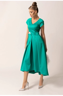 Платье Golden Valley 4666-1 зеленый  Платье Golden Valley 4666-1 зеленый