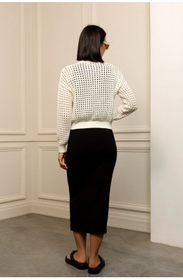 Жакет RomGil РВ0047-ХЛ4 молочный 