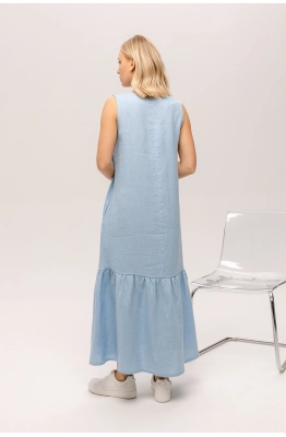 Платье RomGil ТК122ЛЛ голубой  Платье RomGil ТК122ЛЛ голубой