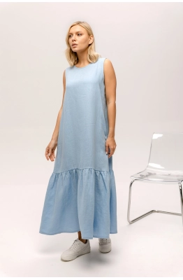 Платье RomGil ТК122ЛЛ голубой 